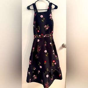 Kate Spade In Bloom Fit And Flare Dress
